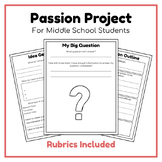 Passion Project (Project Based Learning)