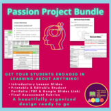 Passion Project - Semester Long - Engage Students in ANY Topic