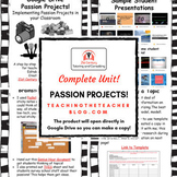 Passion Project Unit in Google Drive | Distance Learning