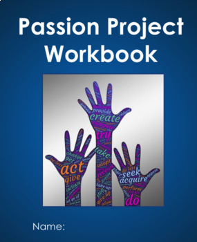 Preview of Passion Project Workbook L2 - Personal Research, Action & Agency - Inquiry