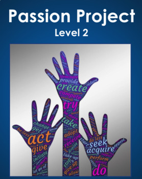 Preview of Passion Project Workbook L2 ppt- Personal Research, Action & Agency - Inquiry