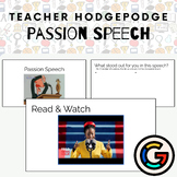 Passion Speech: Crafting Impactful Speeches