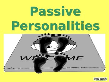 passive person