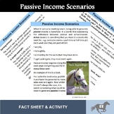 Passive Income Examples Activity