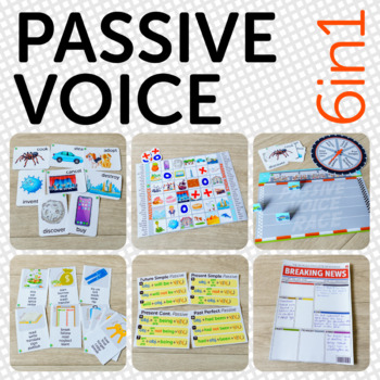 Preview of Passive Voice 6in1