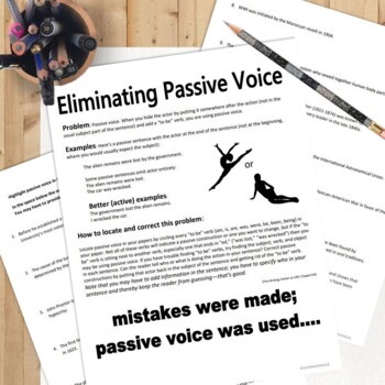 change passive to active voice online
