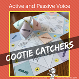 Passive and Active Voice Cootie Catchers