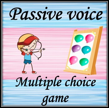 Preview of Passive voice Choice  Game.