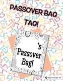 Passover Bag Tag