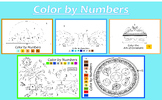 Jewish Color By Number for Passover- Worksheets/Printables