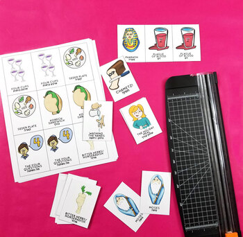 passover game for kids printable pdf old maid and memory matching card game