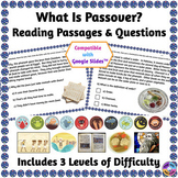 Passover Reading Passages and Comprehension Questions - Pr