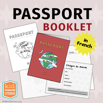 DIY Passport Project for K-6 Geography