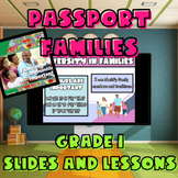 Passport NYC Families 1st Grade SLIDES AND LESSONS EDITABL