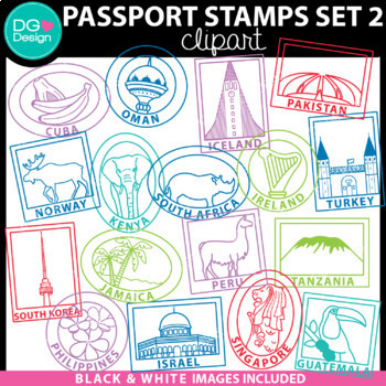 Passport Clipart - MasterBundles, Passport Clipart Sticker