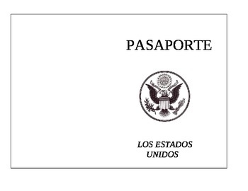 Preview of Passport Template in Spanish