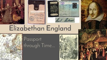 Preview of Passport Through Time- Shakespeare Scaffolding Activity