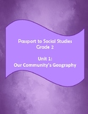 Passport to Social Studies Grade 2 Unit 1 Lesson Plans