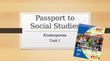 Preview of Passport to Social Studies Kindergarten Unit 1