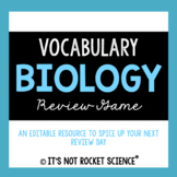 Cumulative Biology Review Game