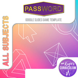 Password | Google Slides Game Template