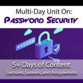 Password Security - Full Unit Bundle (Presentations and Lessons!)