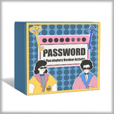 Password: Vocabulary Quiz Game Template (PowerPoint)