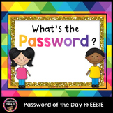 Password of the Day FREEBIE