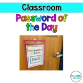 Password of the Day Freebie