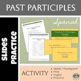 Past Participles Practice in Spanish - Descubre 5.3 - Work