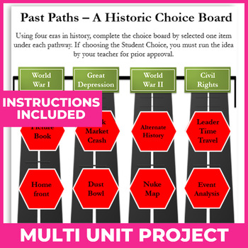 Preview of Past Paths - Multi Unit End of Year Project