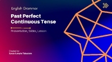 Past Perfect  Continuous Tense: Presentation, Slides, Lesson