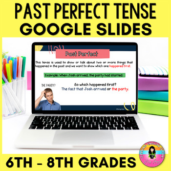 Preview of Past Perfect Grammar ESL - TEFL Practice  Google Slides™  Digital Resources