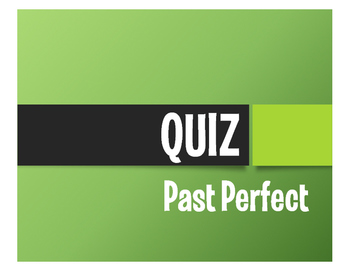 Spanish Past Perfect Quiz By The Profe Store Llc Tpt