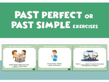Preview of Past Perfect or Past Simple. PowerPoint. Distance learning.