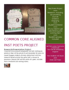 Preview of Past Poets Project