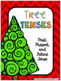 Christmas Activities - Verb Tense Sort Center (Past Presen