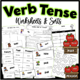 Past, Present, Future Verb Tense Worksheets and Sorts