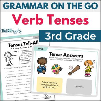 Verb Tense Center Activities | Past, Present, Future