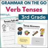 Past, Present & Future Verb Tenses 3rd Grade Grammar Activ