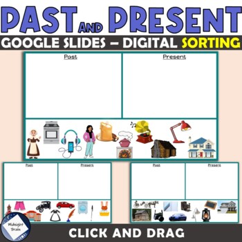 Preview of Past Present Sort - Click and Drag