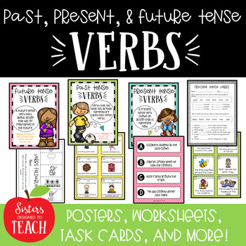 Preview of Past, Present, and Future Tense Verbs