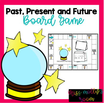 Preview of Past, Present and Future Verb Tense Board Game