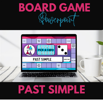 Preview of Past Simple Board Game Interactive Powerpoint