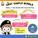 Past Simple Bundle - Posters, Revision & Last-Min Prep WS