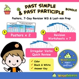 Past Simple & Past Participle Bundle - Posters, Revision &
