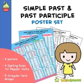 Past Simple & Past Participle Poster Set (In Groups & In A-Z)