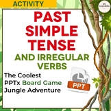 Past Simple Tense and Irregular Verbs Board Game. Grammar 