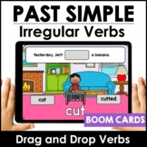 ESL Past Tense Irregular Verb BOOM CARDS™
