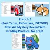 Past Tense, Reflexives, IOP/DOP French 2, Ten Pixel Art My